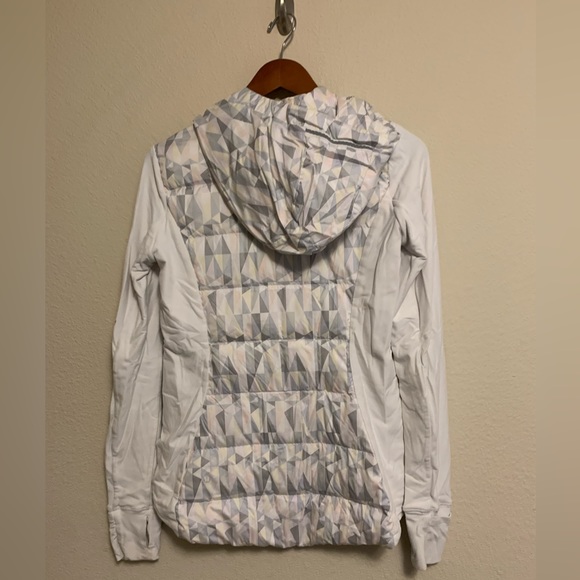 Lululemon Fluff Off Pullover Stained Glass Love White Neutral Blush - Picture 9 of 10